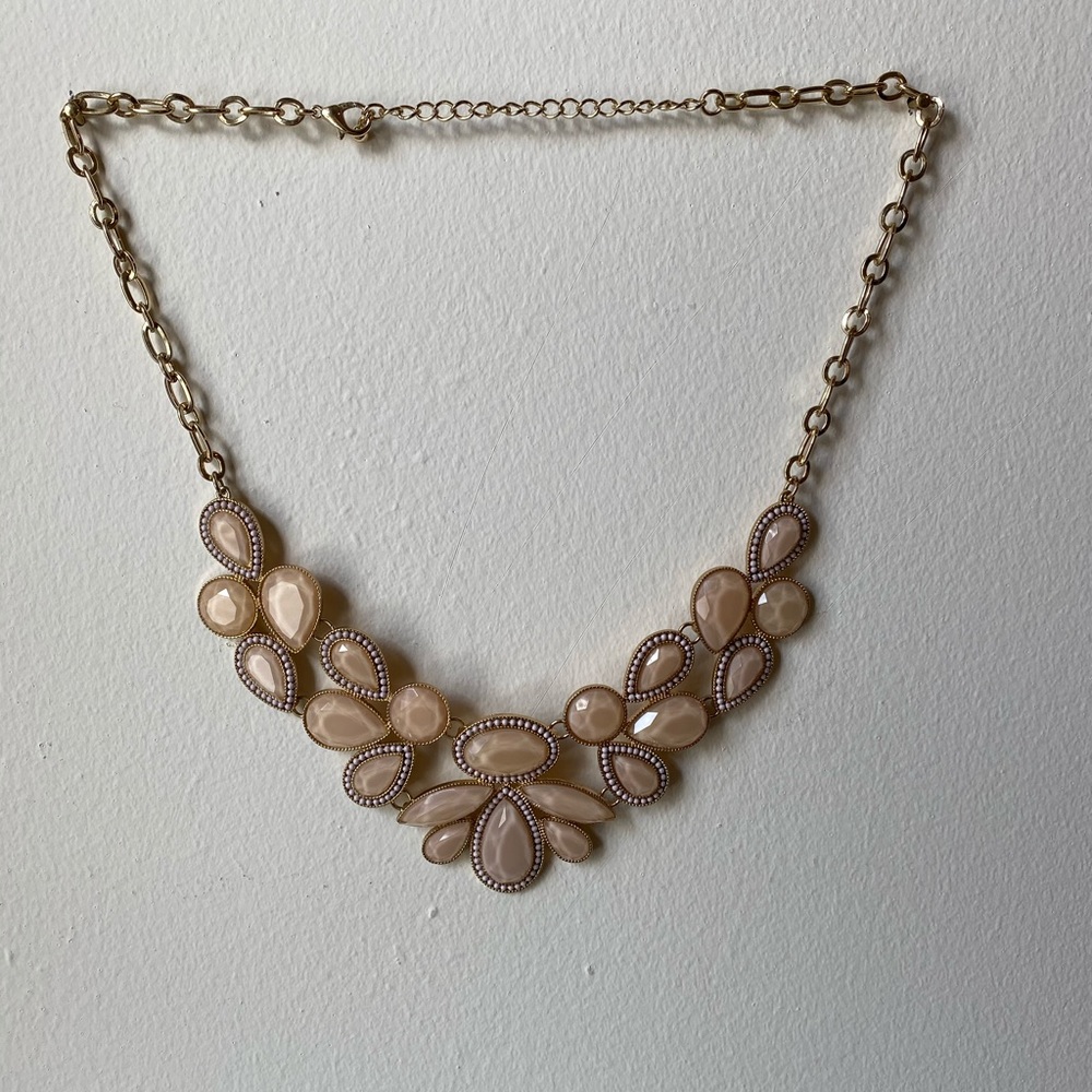 Francesca’s Pink and Gold Necklace